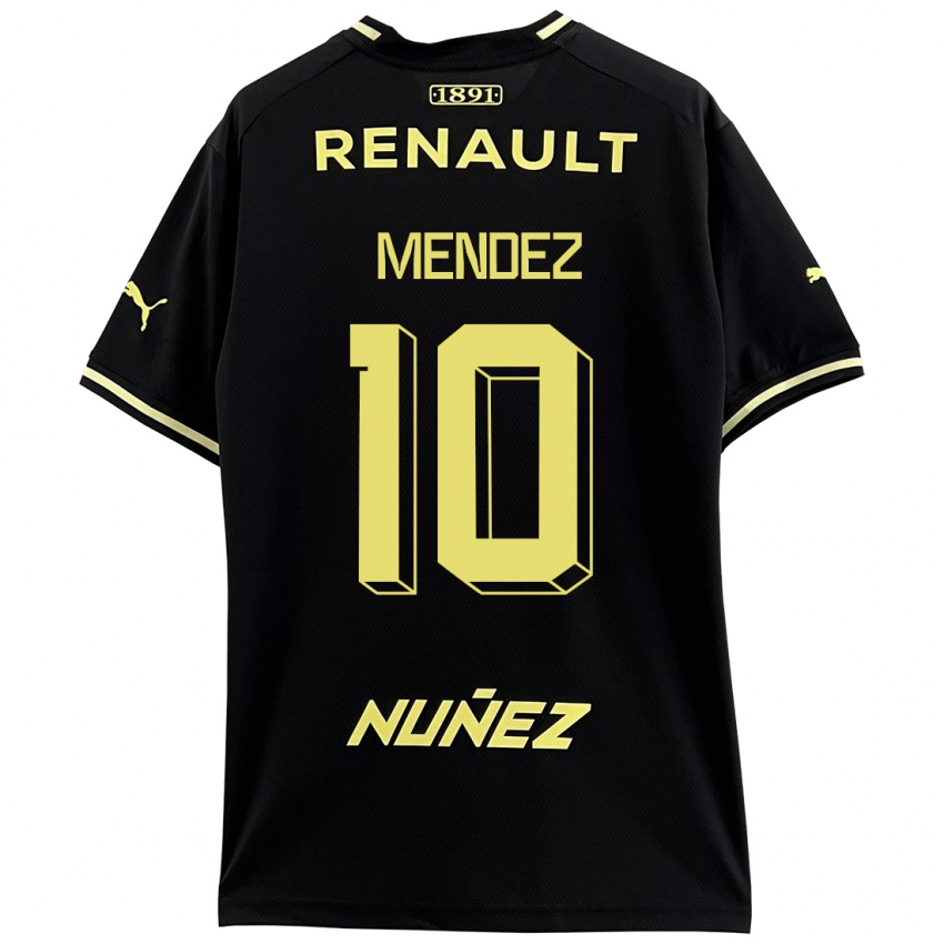 Niño Camiseta Kevin Méndez #10 Negro 2ª Equipación 2023/24 La Camisa México