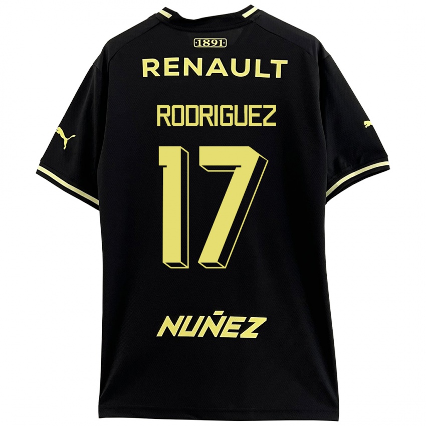 Niño Camiseta Valentín Rodríguez #17 Negro 2ª Equipación 2023/24 La Camisa México