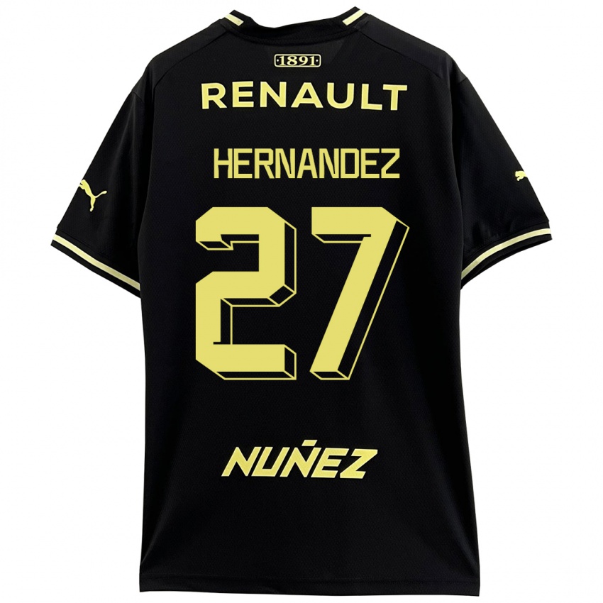 Niño Camiseta Lucas Hernández #27 Negro 2ª Equipación 2023/24 La Camisa México