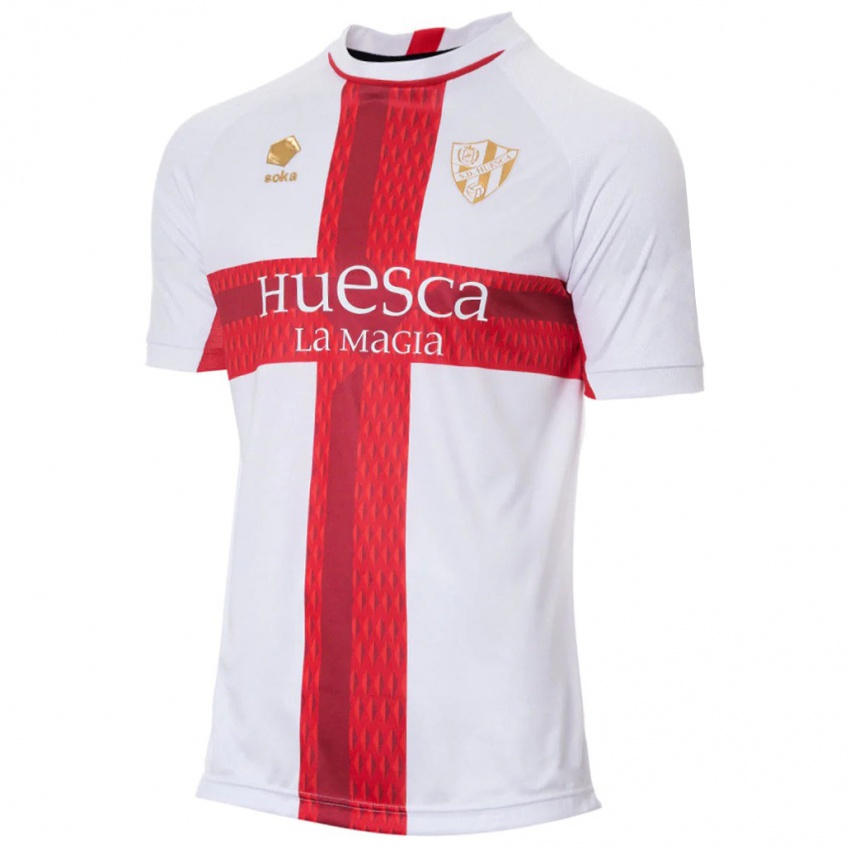 Niño Camiseta Jaime Escario #6 Blanco 2ª Equipación 2023/24 La Camisa México