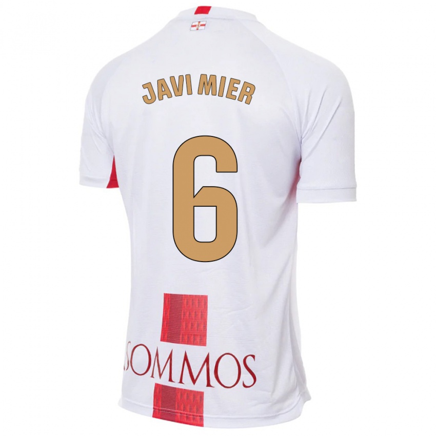 Niño Camiseta Javi Mier #6 Blanco 2ª Equipación 2023/24 La Camisa México