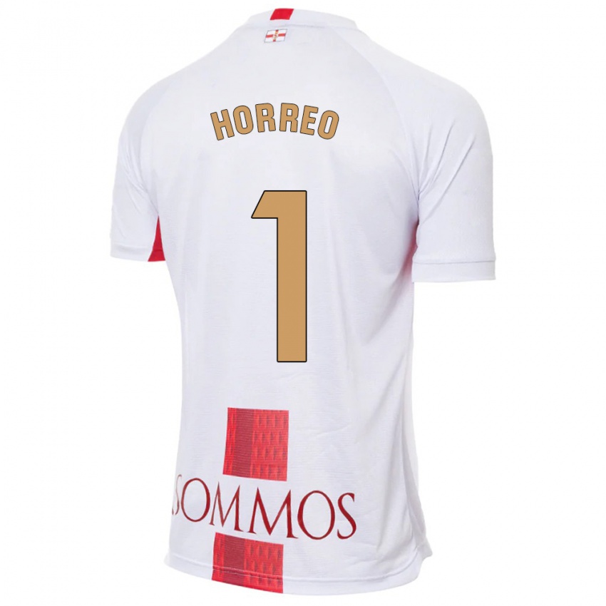 Niño Camiseta Berto Hórreo #1 Blanco 2ª Equipación 2023/24 La Camisa México