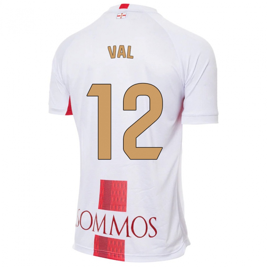 Niño Camiseta Ángel Val #12 Blanco 2ª Equipación 2023/24 La Camisa México