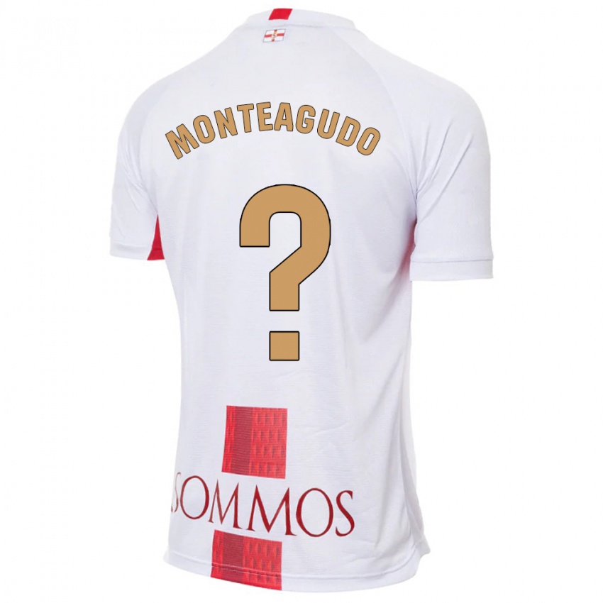 Niño Camiseta Miguel Monteagudo #0 Blanco 2ª Equipación 2023/24 La Camisa México