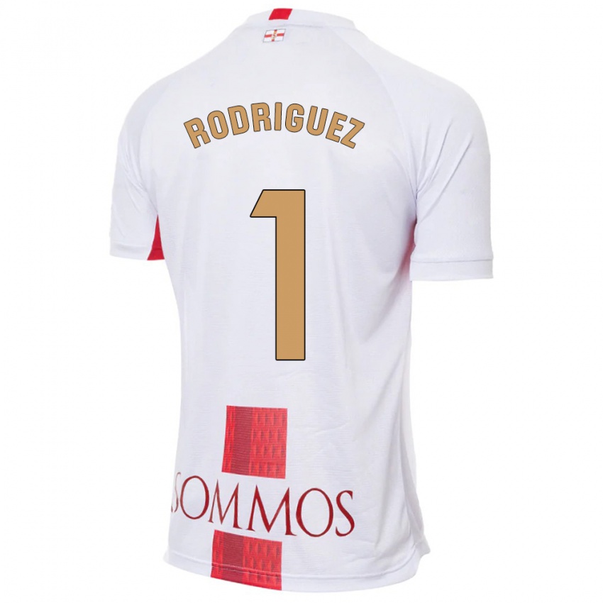 Niño Camiseta Nuria Rodríguez #1 Blanco 2ª Equipación 2023/24 La Camisa México