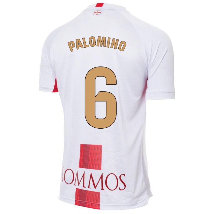 Niño Camiseta Yolanda Palomino #6 Blanco 2ª Equipación 2023/24 La Camisa México