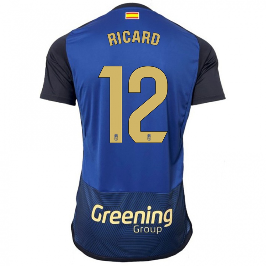 Niño Camiseta Ricard Sanchez #12 Armada 2ª Equipación 2023/24 La Camisa México