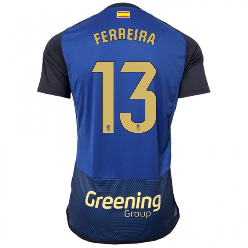 Niño Camiseta André Ferreira #13 Armada 2ª Equipación 2023/24 La Camisa México