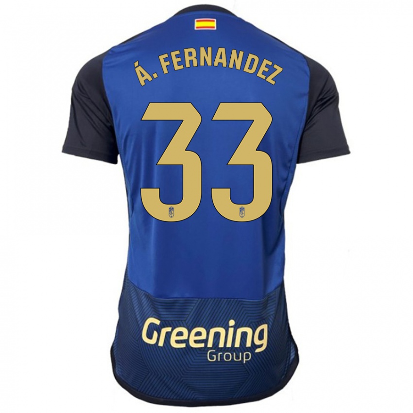 Niño Camiseta Álvaro Fernández #33 Armada 2ª Equipación 2023/24 La Camisa México