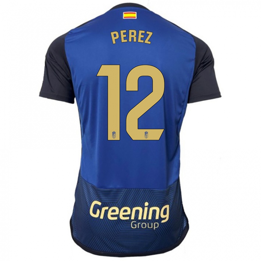 Niño Camiseta Alba Pérez #12 Armada 2ª Equipación 2023/24 La Camisa México