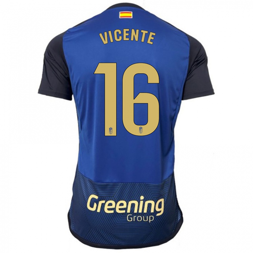 Niño Camiseta Nerea Vicente #16 Armada 2ª Equipación 2023/24 La Camisa México