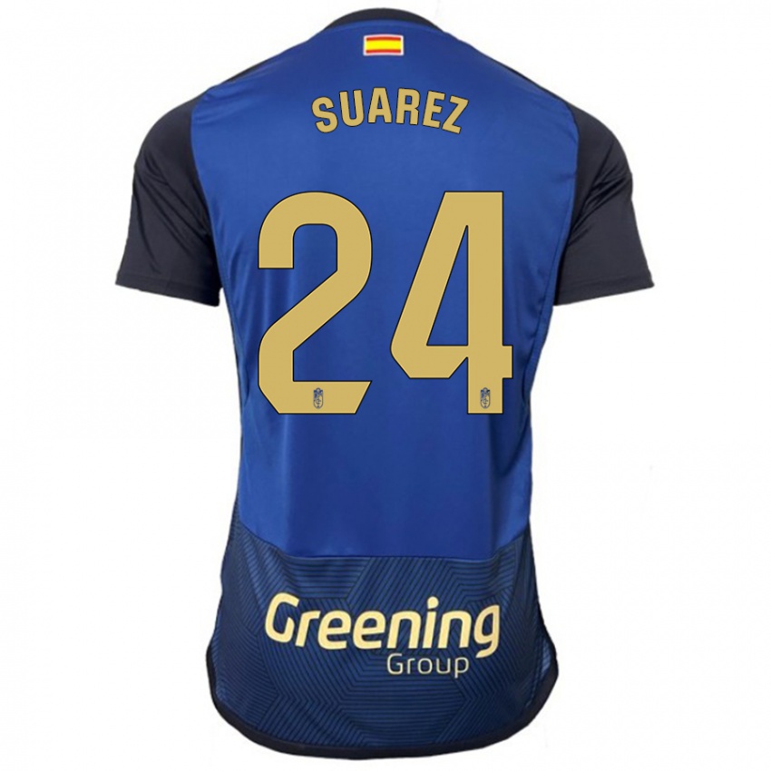 Niño Camiseta Carlota Suárez #24 Armada 2ª Equipación 2023/24 La Camisa México