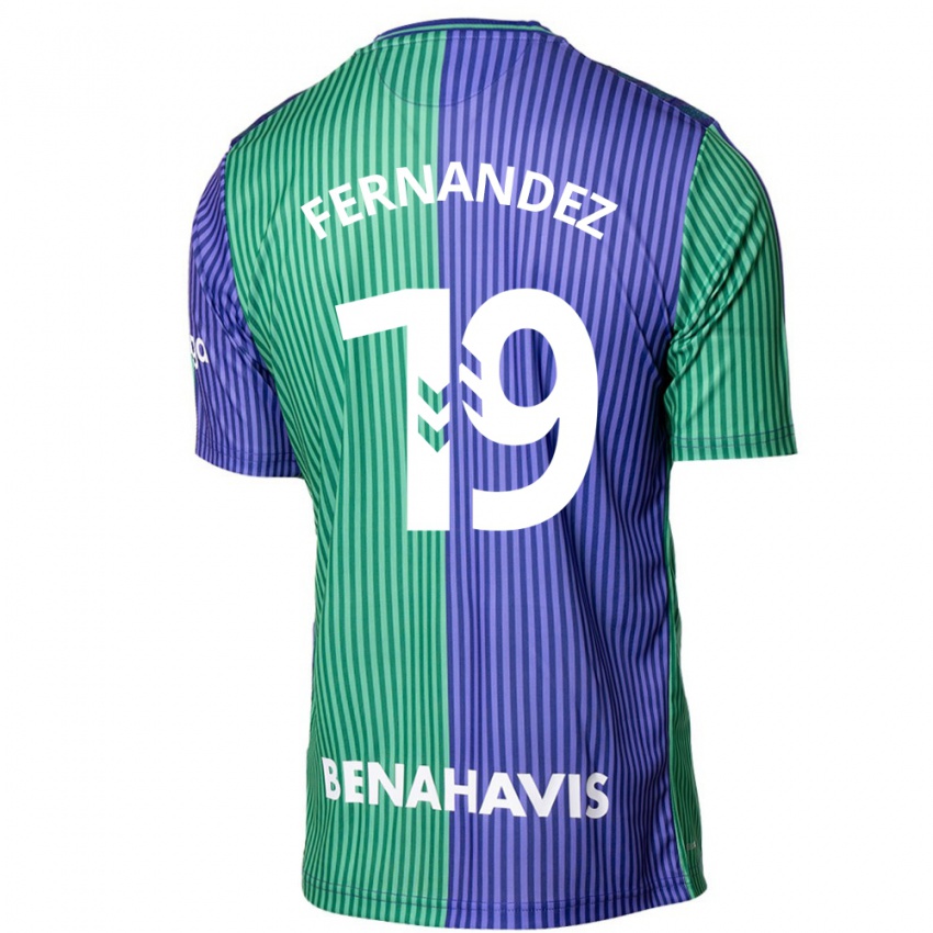 Niño Camiseta Raúl Fernández #19 Verde Azul 2ª Equipación 2023/24 La Camisa México