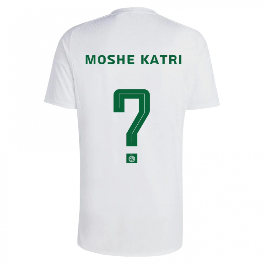 Niño Camiseta Roy Moshe Katri #0 Verde Azul 2ª Equipación 2023/24 La Camisa México