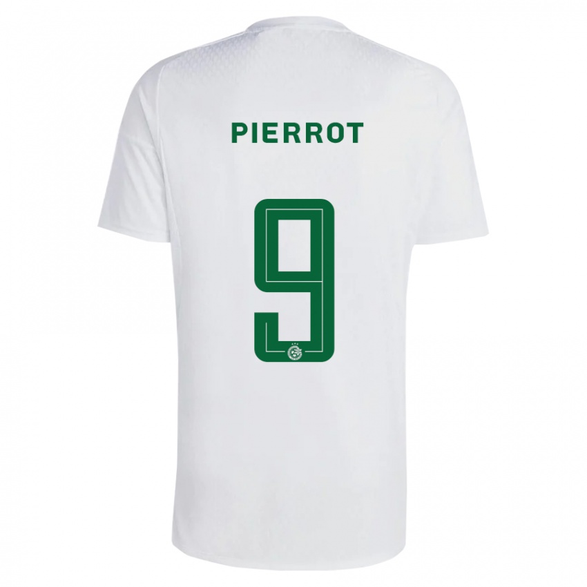 Niño Camiseta Frantzdy Pierrot #9 Verde Azul 2ª Equipación 2023/24 La Camisa México