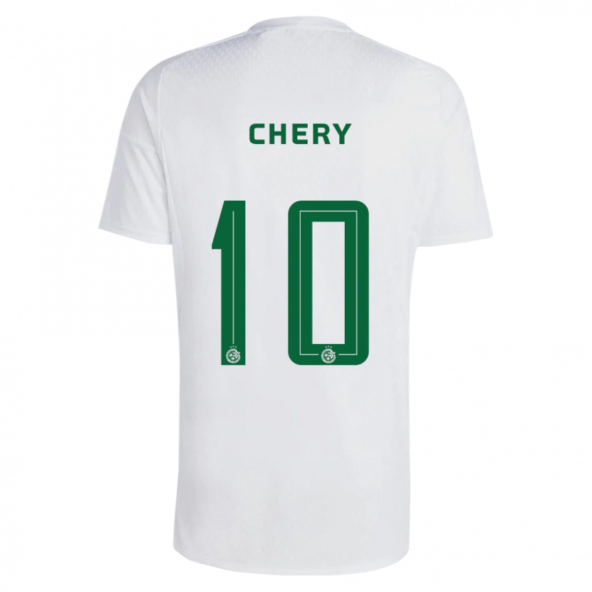 Niño Camiseta Tjaronn Chery #10 Verde Azul 2ª Equipación 2023/24 La Camisa México