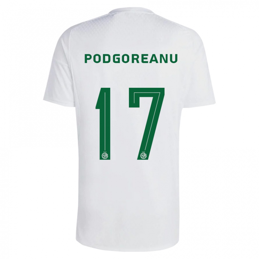 Niño Camiseta Suf Podgoreanu #17 Verde Azul 2ª Equipación 2023/24 La Camisa México