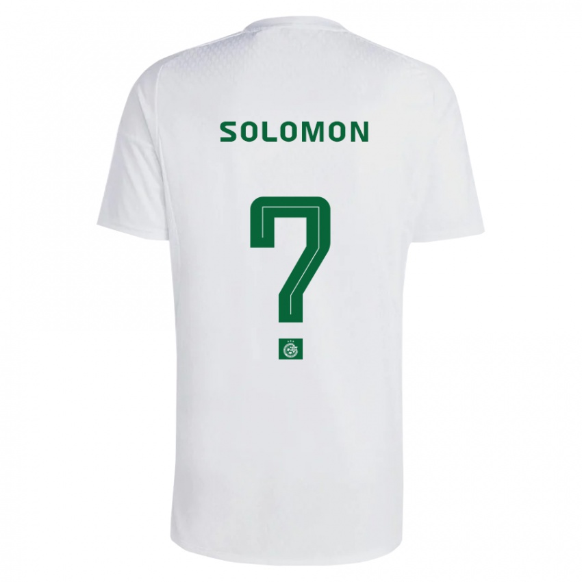 Niño Camiseta Itay Solomon #0 Verde Azul 2ª Equipación 2023/24 La Camisa México