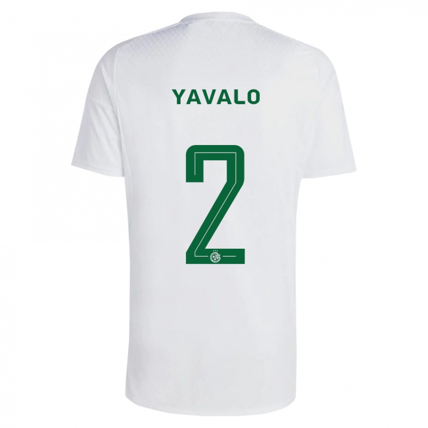 Niño Camiseta Gatachao Yavalo #2 Verde Azul 2ª Equipación 2023/24 La Camisa México