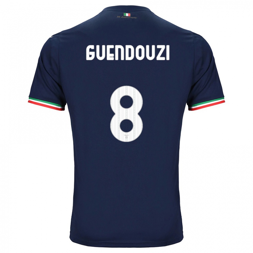 Niño Camiseta Matteo Guendouzi #8 Armada 2ª Equipación 2023/24 La Camisa México