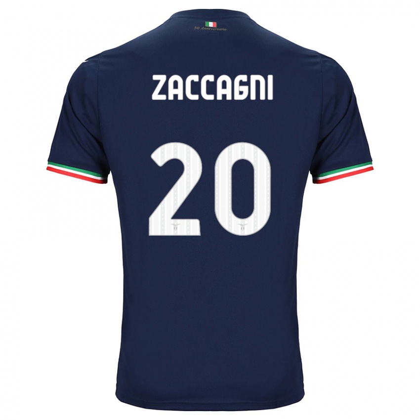 Niño Camiseta Mattia Zaccagni #20 Armada 2ª Equipación 2023/24 La Camisa México