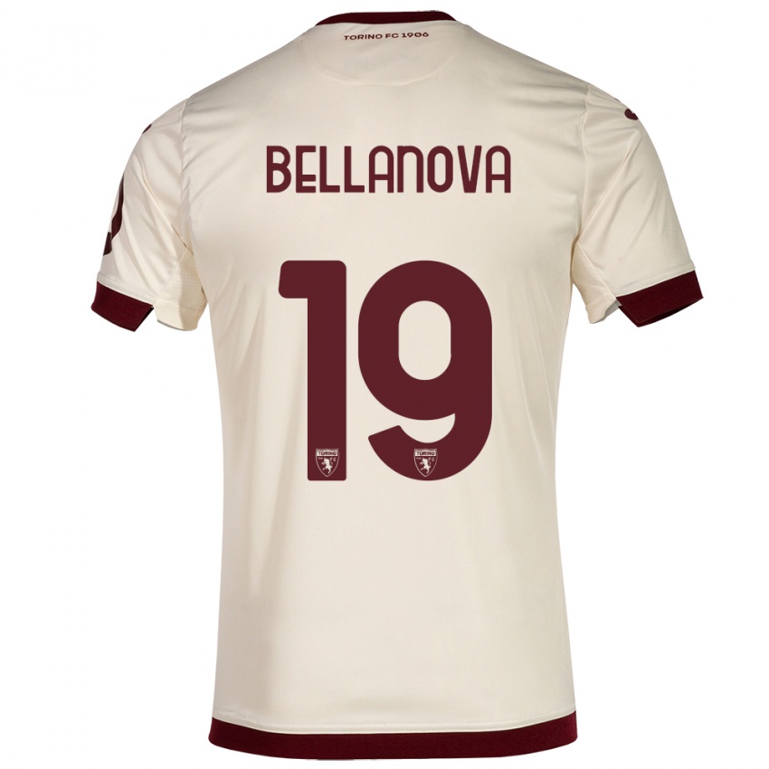 Niño Camiseta Raoul Bellanova #19 Champán 2ª Equipación 2023/24 La Camisa México