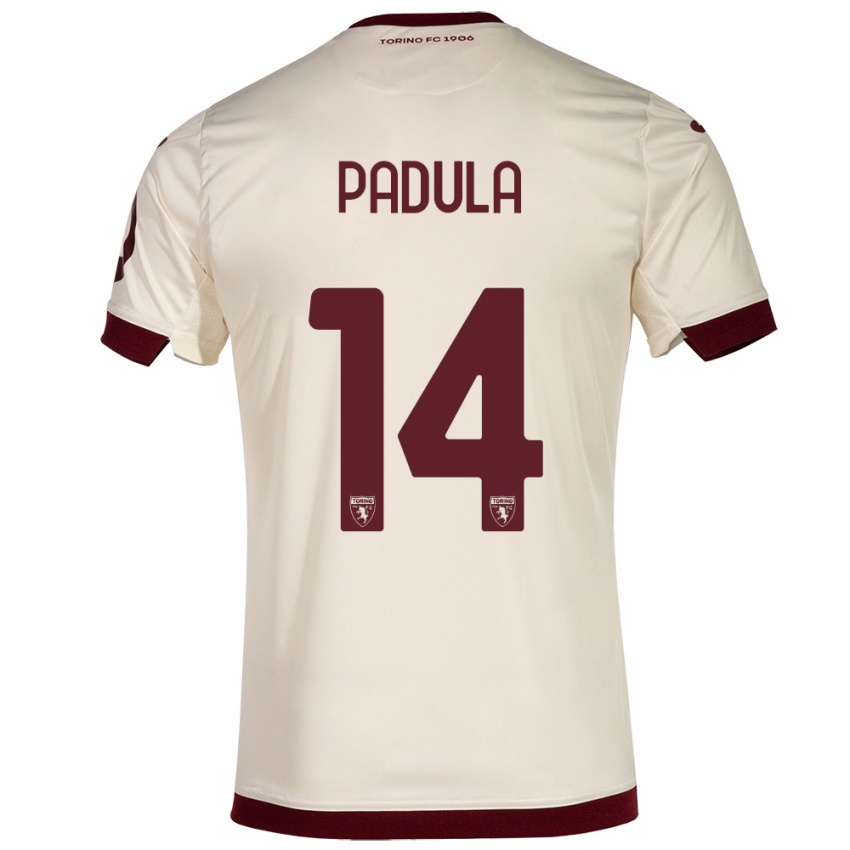 Niño Camiseta Cristian Padula #14 Champán 2ª Equipación 2023/24 La Camisa México