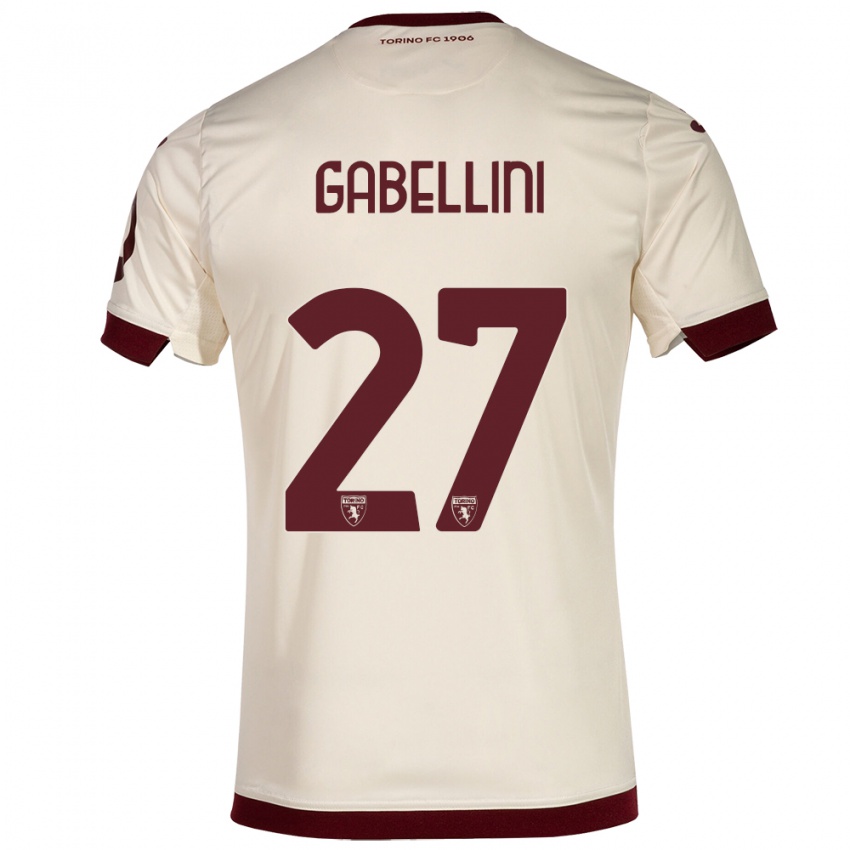 Niño Camiseta Tommaso Gabellini #27 Champán 2ª Equipación 2023/24 La Camisa México