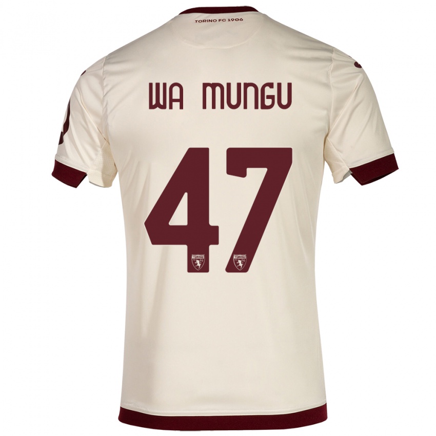 Niño Camiseta Vimoj Muntu Wa Mungu #47 Champán 2ª Equipación 2023/24 La Camisa México