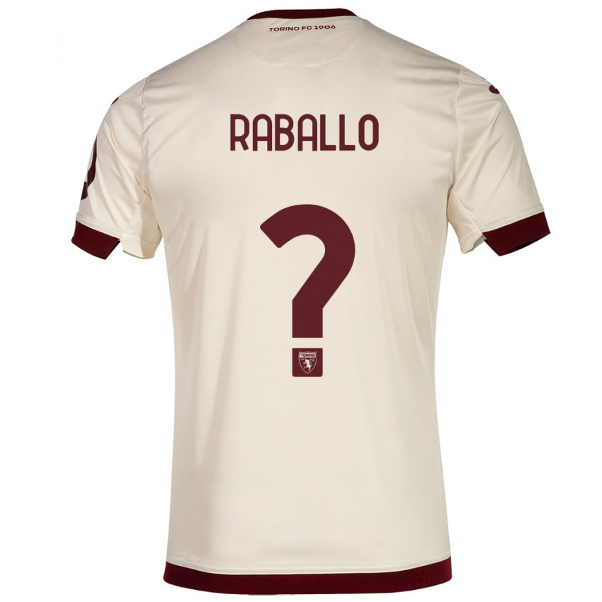 Niño Camiseta Alessio Raballo #0 Champán 2ª Equipación 2023/24 La Camisa México