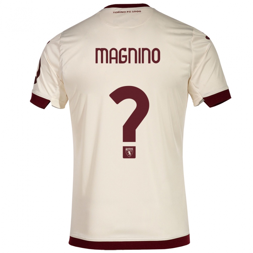 Niño Camiseta Emanuele Magnino #0 Champán 2ª Equipación 2023/24 La Camisa México