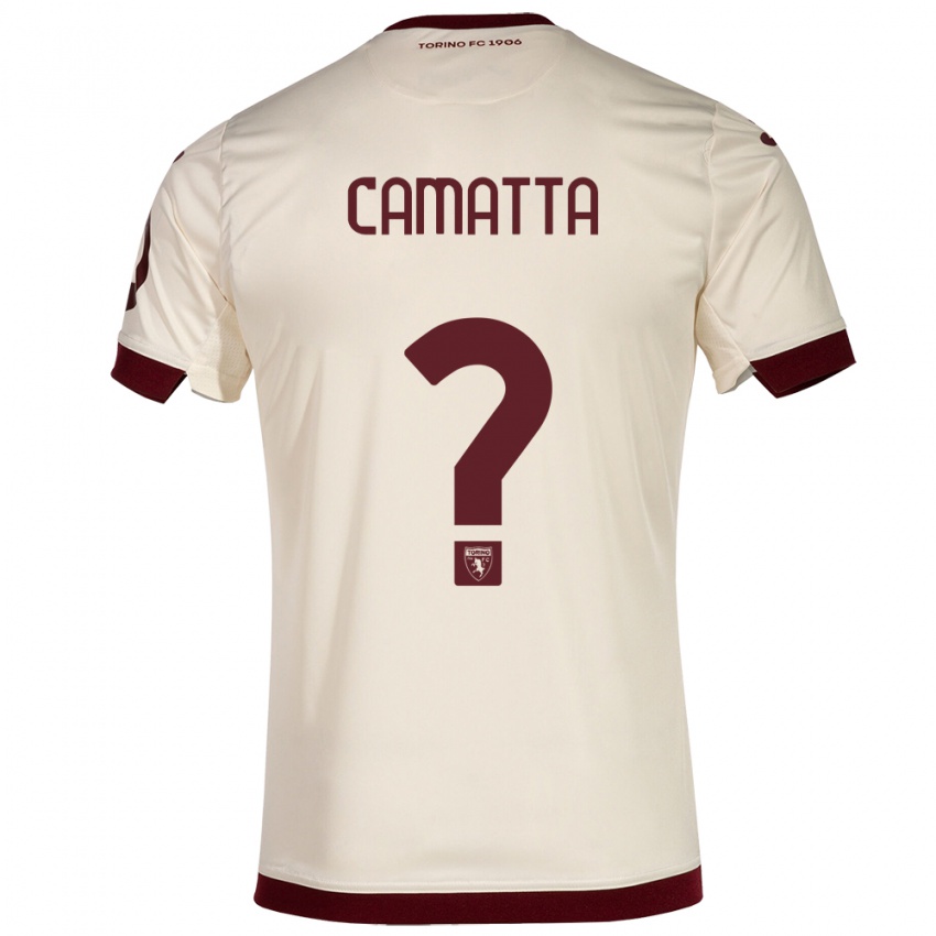 Niño Camiseta Alessandro Camatta #0 Champán 2ª Equipación 2023/24 La Camisa México