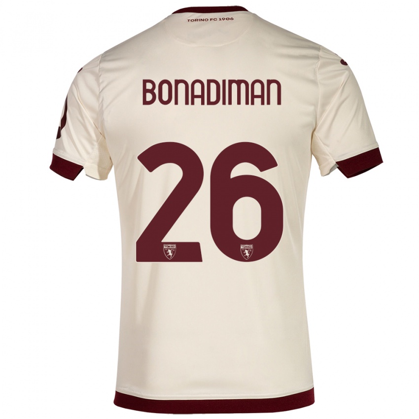 Niño Camiseta Matteo Bonadiman #26 Champán 2ª Equipación 2023/24 La Camisa México