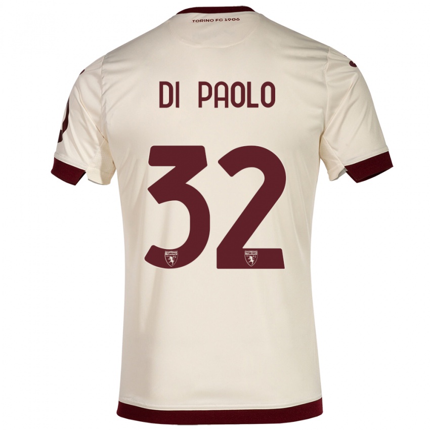 Niño Camiseta Sebastiano Di Paolo #32 Champán 2ª Equipación 2023/24 La Camisa México