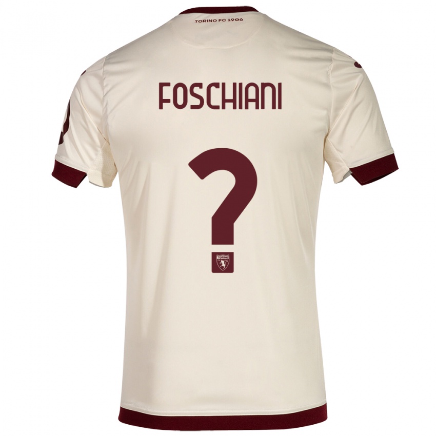 Niño Camiseta Francesco Foschiani #0 Champán 2ª Equipación 2023/24 La Camisa México