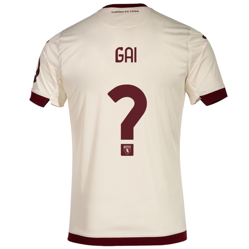 Niño Camiseta Fabrizio Gai #0 Champán 2ª Equipación 2023/24 La Camisa México