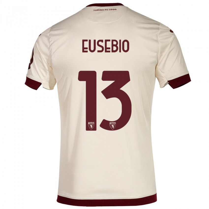 Niño Camiseta Chiara Eusebio #13 Champán 2ª Equipación 2023/24 La Camisa México