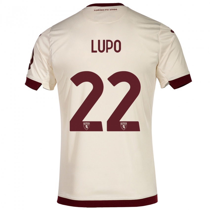 Niño Camiseta Enrica Lupo #22 Champán 2ª Equipación 2023/24 La Camisa México