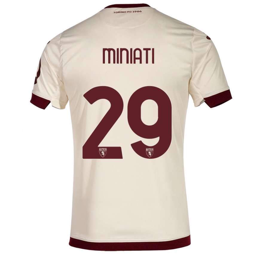 Niño Camiseta Elisa Miniati #29 Champán 2ª Equipación 2023/24 La Camisa México