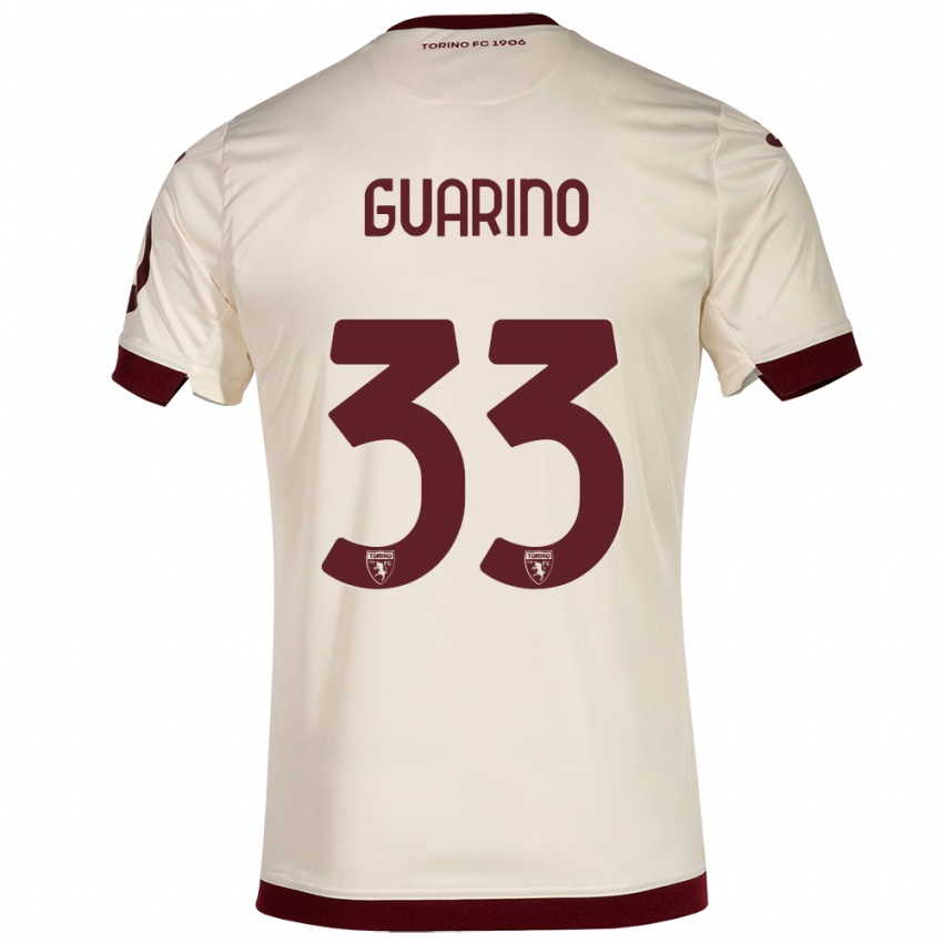 Niño Camiseta Rita Guarino #33 Champán 2ª Equipación 2023/24 La Camisa México