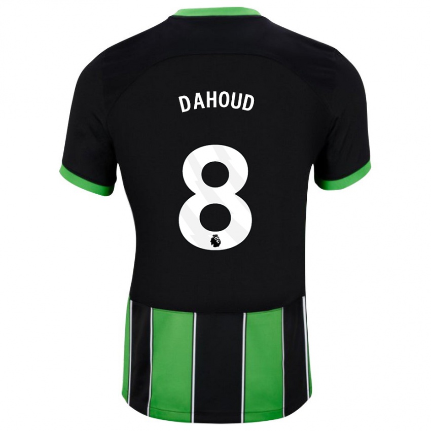 Niño Camiseta Mahmoud Dahoud #8 Verde Negro 2ª Equipación 2023/24 La Camisa México