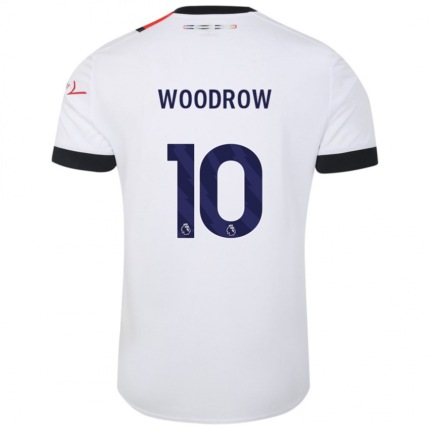 Niño Camiseta Cauley Woodrow #10 Blanco 2ª Equipación 2023/24 La Camisa México