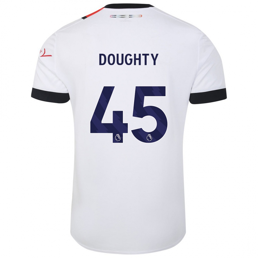 Niño Camiseta Alfie Doughty #45 Blanco 2ª Equipación 2023/24 La Camisa México