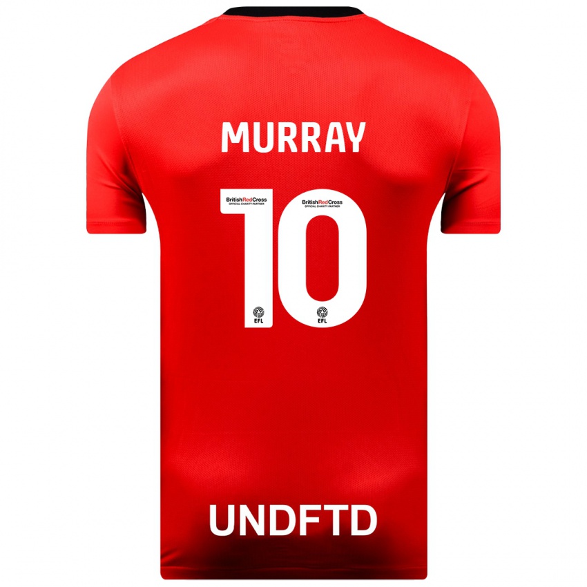 Niño Camiseta Christie Murray #10 Rojo 2ª Equipación 2023/24 La Camisa México