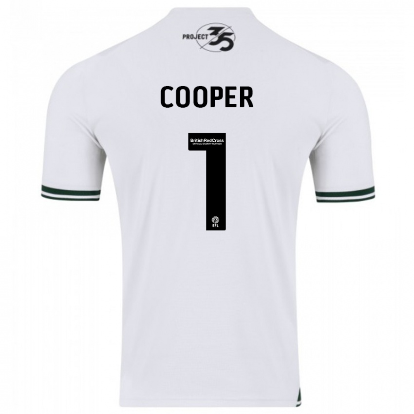 Niño Camiseta Michael Cooper #1 Blanco 2ª Equipación 2023/24 La Camisa México
