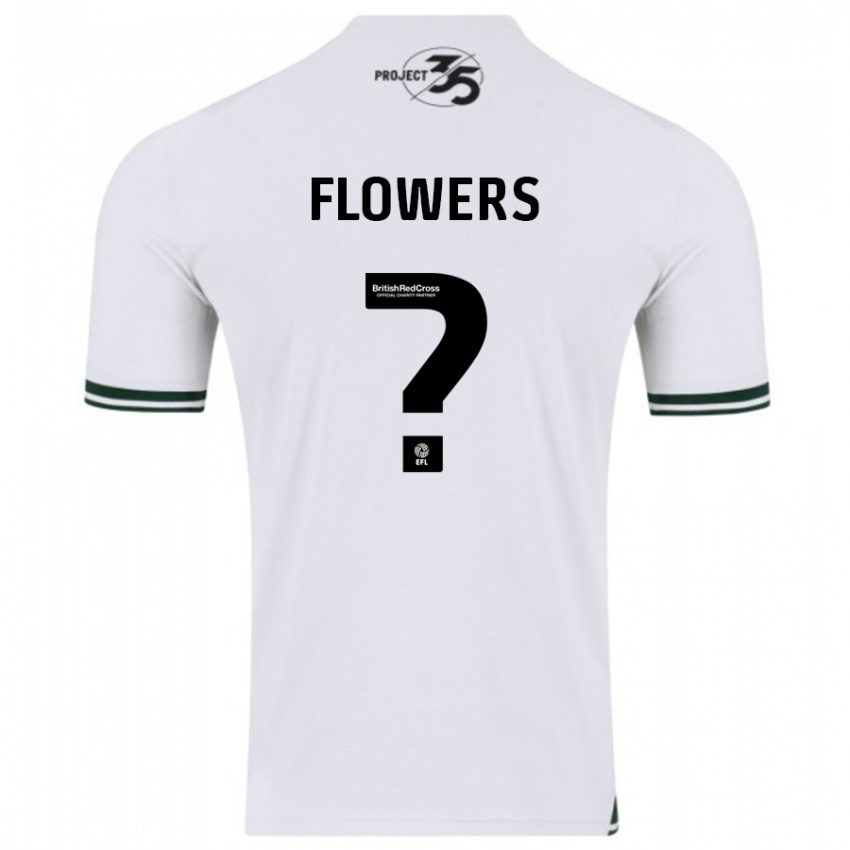 Niño Camiseta Lewis Flowers #0 Blanco 2ª Equipación 2023/24 La Camisa México