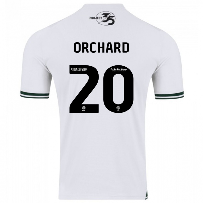 Niño Camiseta Fern Orchard #20 Blanco 2ª Equipación 2023/24 La Camisa México