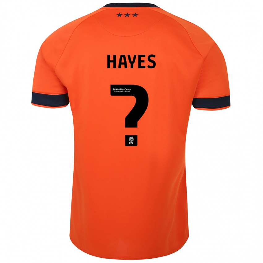 Niño Camiseta Nick Hayes #0 Naranja 2ª Equipación 2023/24 La Camisa México