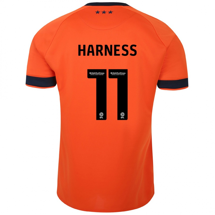 Niño Camiseta Marcus Harness #11 Naranja 2ª Equipación 2023/24 La Camisa México