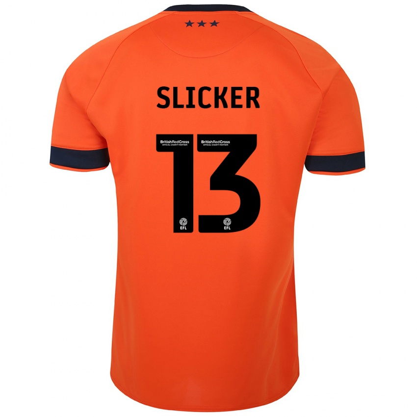 Niño Camiseta Cieran Slicker #13 Naranja 2ª Equipación 2023/24 La Camisa México